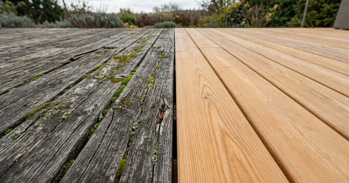 сосна vs лиственница терраса — сравнение через 5 лет