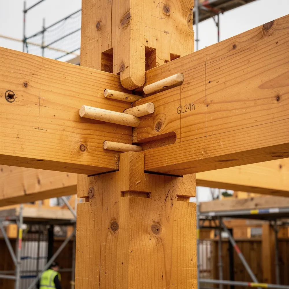 Остеклённая веранда для круглогодичного отдыха — 25 м² — Сборка каркаса до остекления